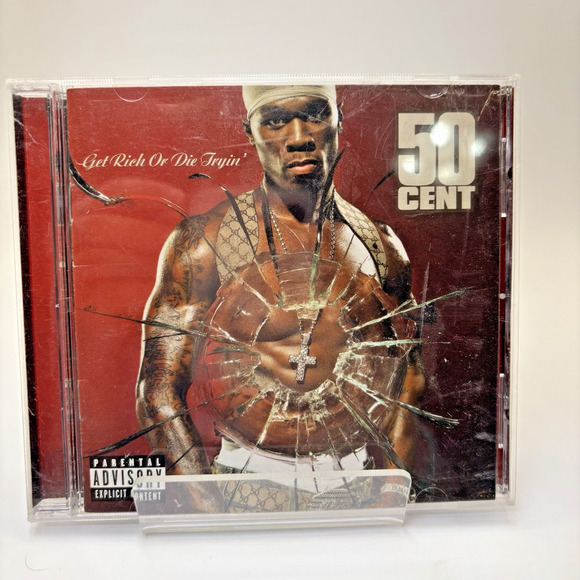 Get Rich or Die Tryin' by 50 Cent (CD, 2003) - Picture 1 of 5